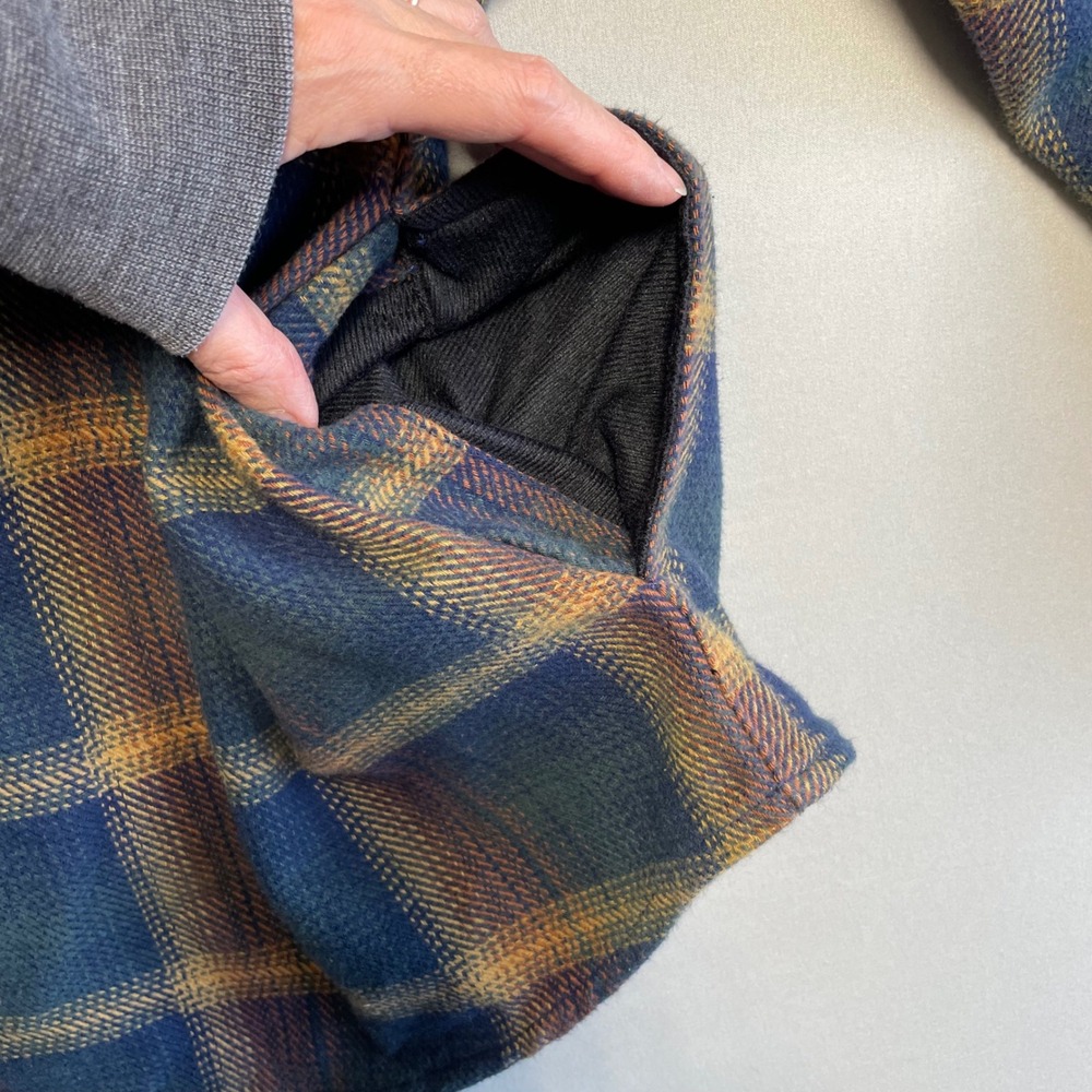 Orvis Classic Tartan Plaid Flannel Shirt Men's XXL Long Sleeve Button Up - Picture 6 of 9